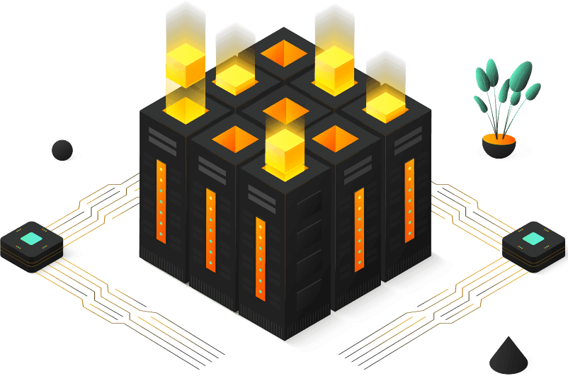 animated cheap hosting server